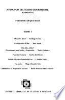Antología del teatro experimental en Bogotá