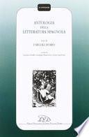 Antologia della letteratura spagnola