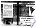 Antología geopolítica de Bolivia