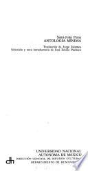 Antología mínima