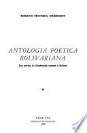 Antología poética bolivariana