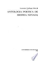 Antología poética de Sierra Nevada