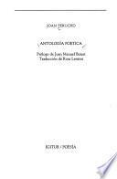Antología poética