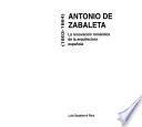 Antonio de Zabaleta, 1803-1864