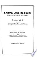 Antonio Jose de Sucre