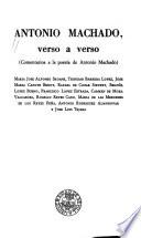 Antonio Machado, verso a verso