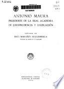 Antonio Maura