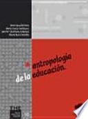 Antropología de la educación