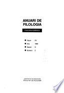 Anuari de filologia