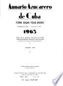 Anuario azucarero de Cuba