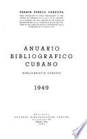 Anuario bibliográfico cubano