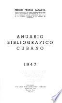 Anuario bibliográfico cubano