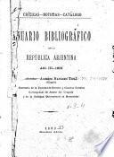 Anuario bibliográfico de la República Arjentina