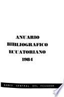 Anuario bibliográfico ecuatoriano