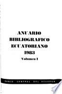 Anuario bibliográfico ecuatoriano
