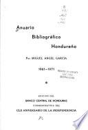 Anuario bibliográfico hondureño