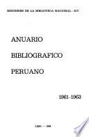 Anuario bibliográfico peruano