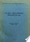 Anuario bibliográfico peruano