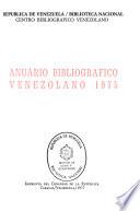 Anuario bibliográfico venezolano