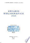Anuario bibliograf́ico