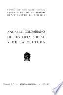 Anuario colombiano de historia social y de la cultura