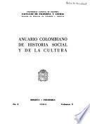 Anuario colombiano de historia social y de la cultura