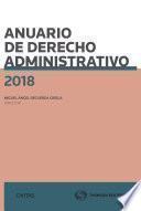 Anuario de Derecho Administrativo 2018