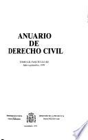 Anuario de derecho civil