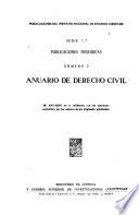 Anuario de derecho civil