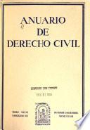 Anuario de derecho civil