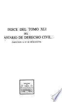 Anuario de derecho civil