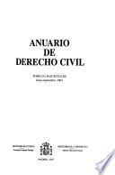 Anuario de derecho civil