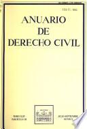 Anuario de derecho civil