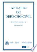 Anuario de Derecho Civil (Tomo LXXVI, fascículo III, julio-septiembre 2023)