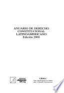 Anuario de derecho constitucional latinoamericano