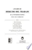Anuario de derecho del trabajo de la Universidad Austral