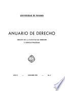 Anuario de derecho