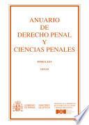 Anuario de Derecho Penal y Ciencias Penales (tomo LXXV, 2022)