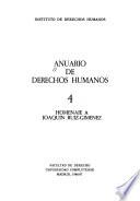 Anuario de derechos humanos