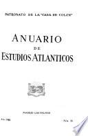 Anuario de estudios Atlánticos
