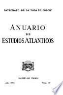 Anuario de estudios Atlánticos