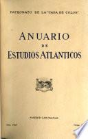Anuario de estudios Atlánticos