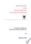 Anuario de estudios medievales