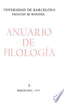 Anuario de filología