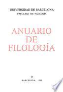 Anuario de filología