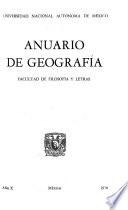 Anuario de geografía