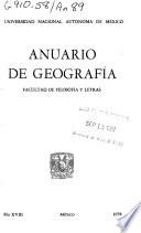 Anuario de geografía