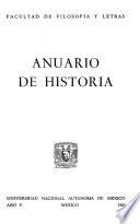 Anuario de historia