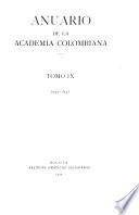 Anuario de la Academia Colombiana