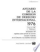 Anuario de la Comisión de Derecho Internacional 1976, Vol.II, Parte 1